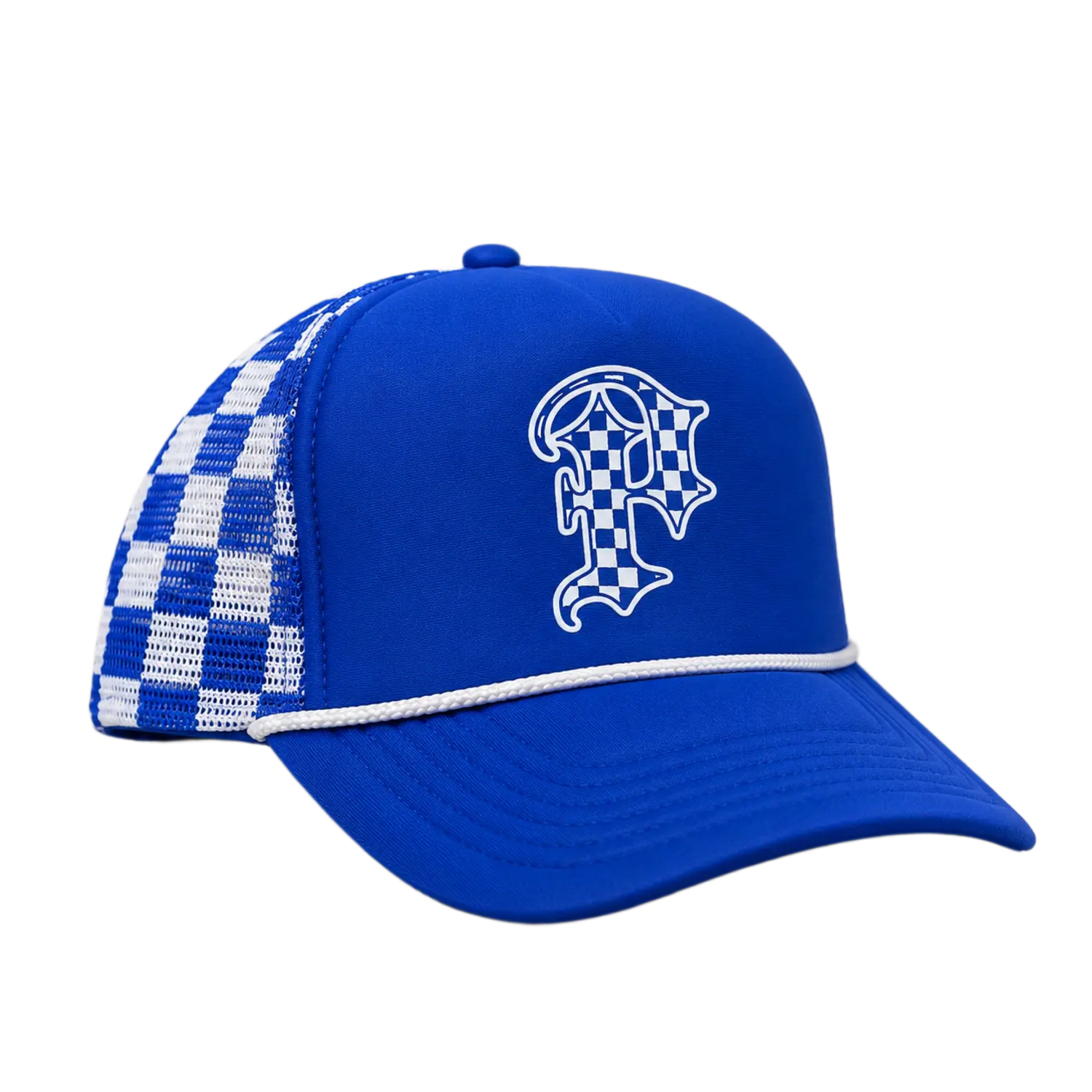 Checkmate Trucker Blue