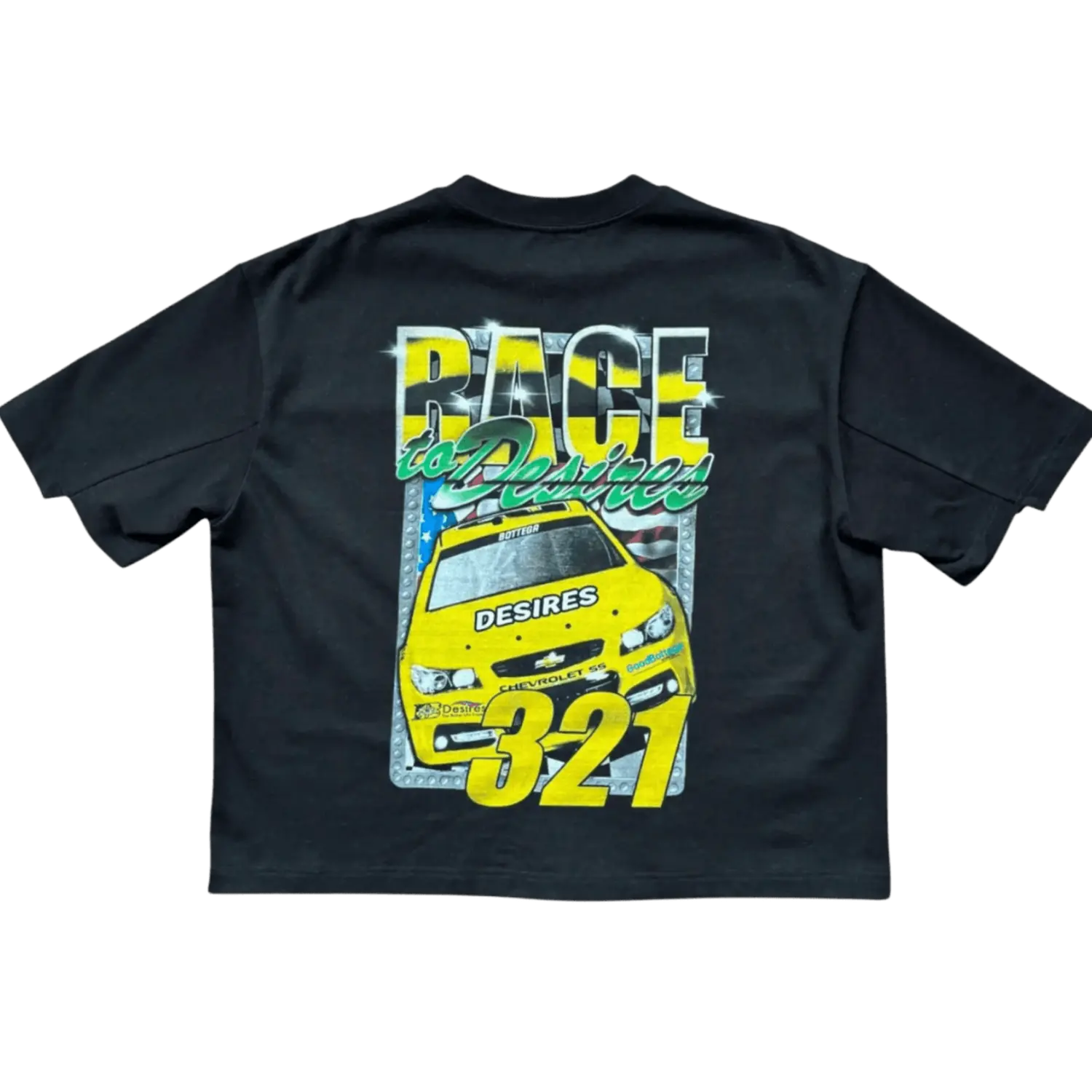 Bottega Desires Race T-Shirt Black