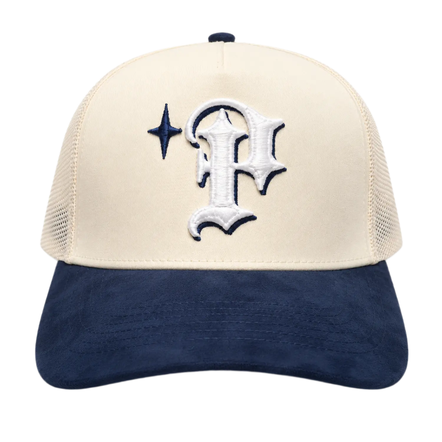 Navy Suede