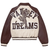 Vale Forever Woodbury Bomber Jacket Cream/Brown