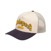 Godspeed GS Forever Trucker Hat w/Pin-set Bone/Yellow/Navy