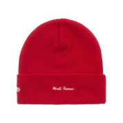 Supreme New Era Action Beanie Red
