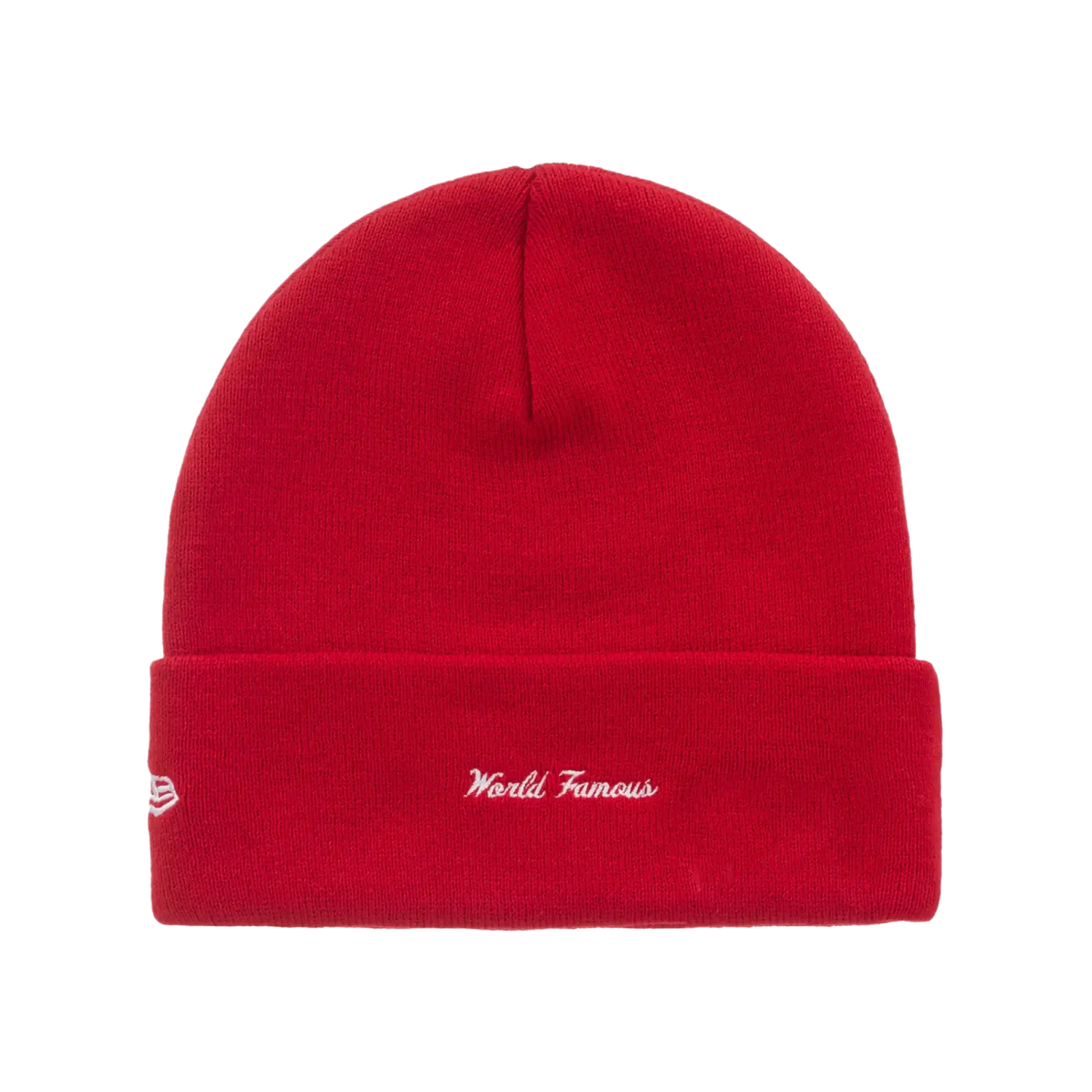 Supreme New Era Action Beanie Red
