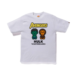 BAPE x Marvel Comics Milo The Hulk Tee White