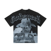 Godspeed Cowboy Skeleton Tee Black 