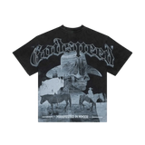Godspeed Cowboy Skeleton Tee Black