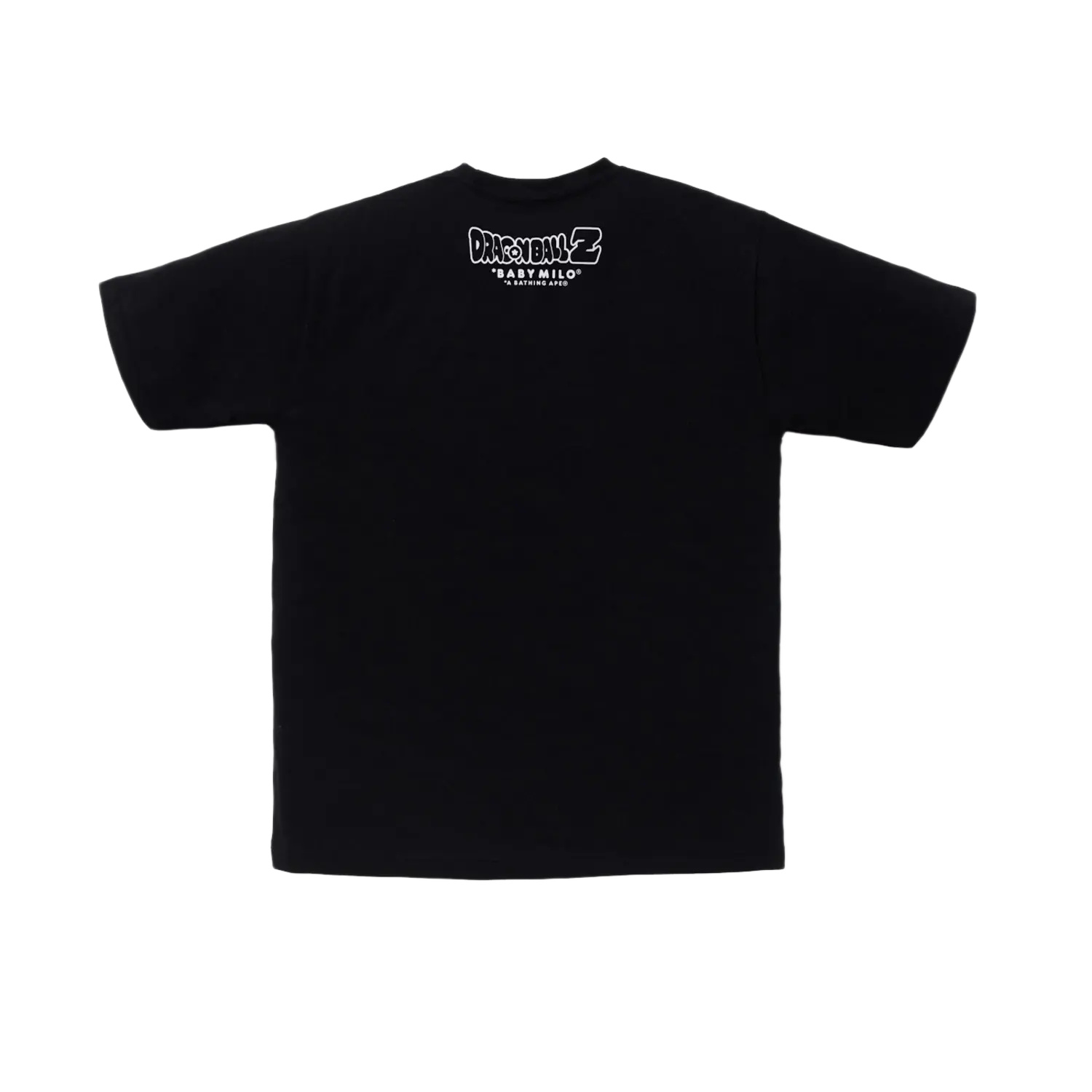 BAPE x Dragon Ball Z Super Saiyan Vegeta & Son Goku Baby Milo Tee Black