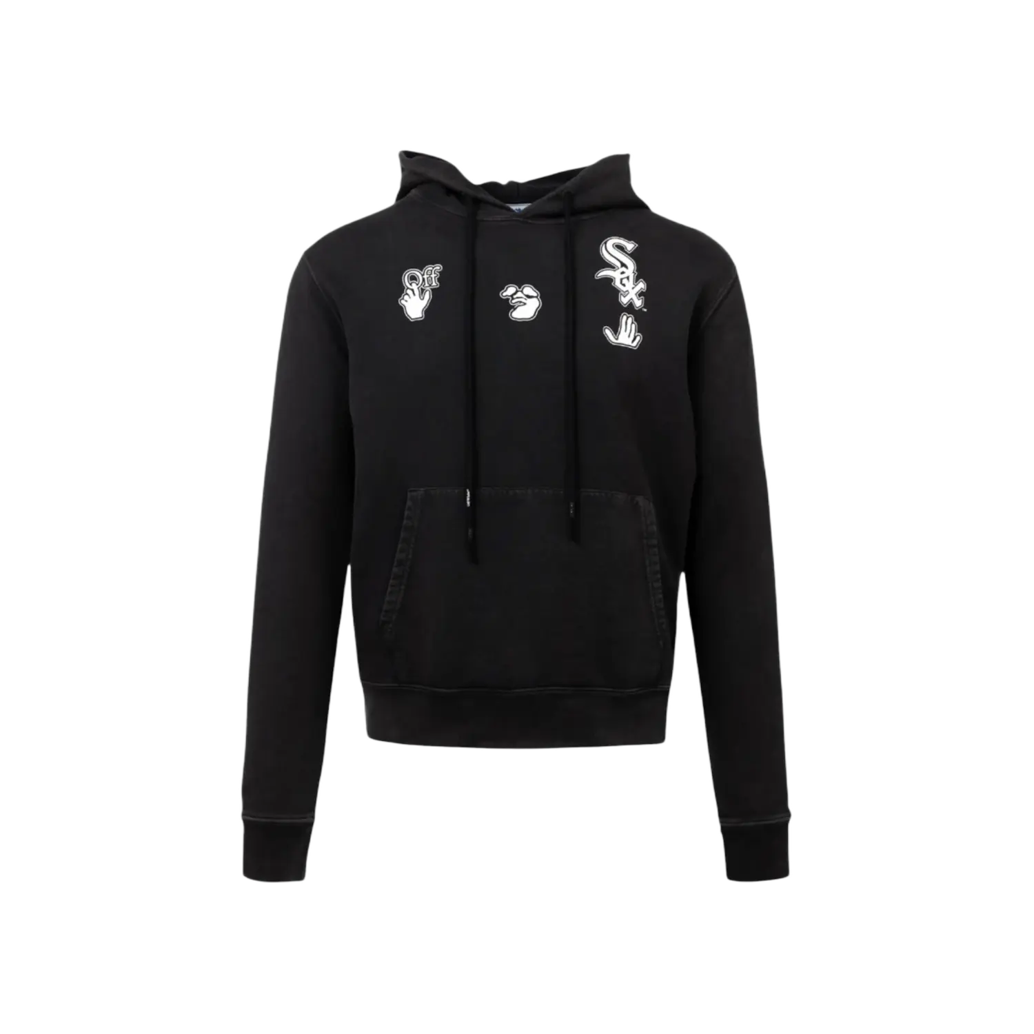 OFF-WHITE x MLB Chicago White Sox Slim Fit Hoodie Black