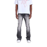 Crysp Denim Arch Flare Denim Grey Washed
