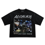 Alcalica Tactical Division Drop Crop Tee Black