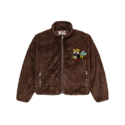 Vale Forever Lenny Fleece Jacket Brown