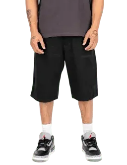 RB Baggy Denim Shorts Black