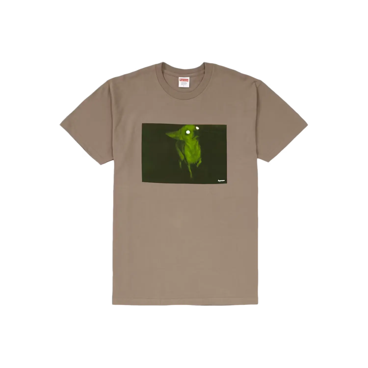 Supreme Chris Cunningham Chihuahua Tee Taupe