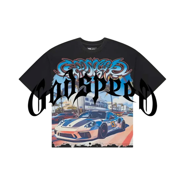 Godspeed Miami GT Tee Black