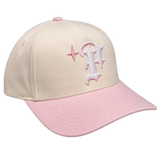 Keep It P Snapback Cream/Pink
