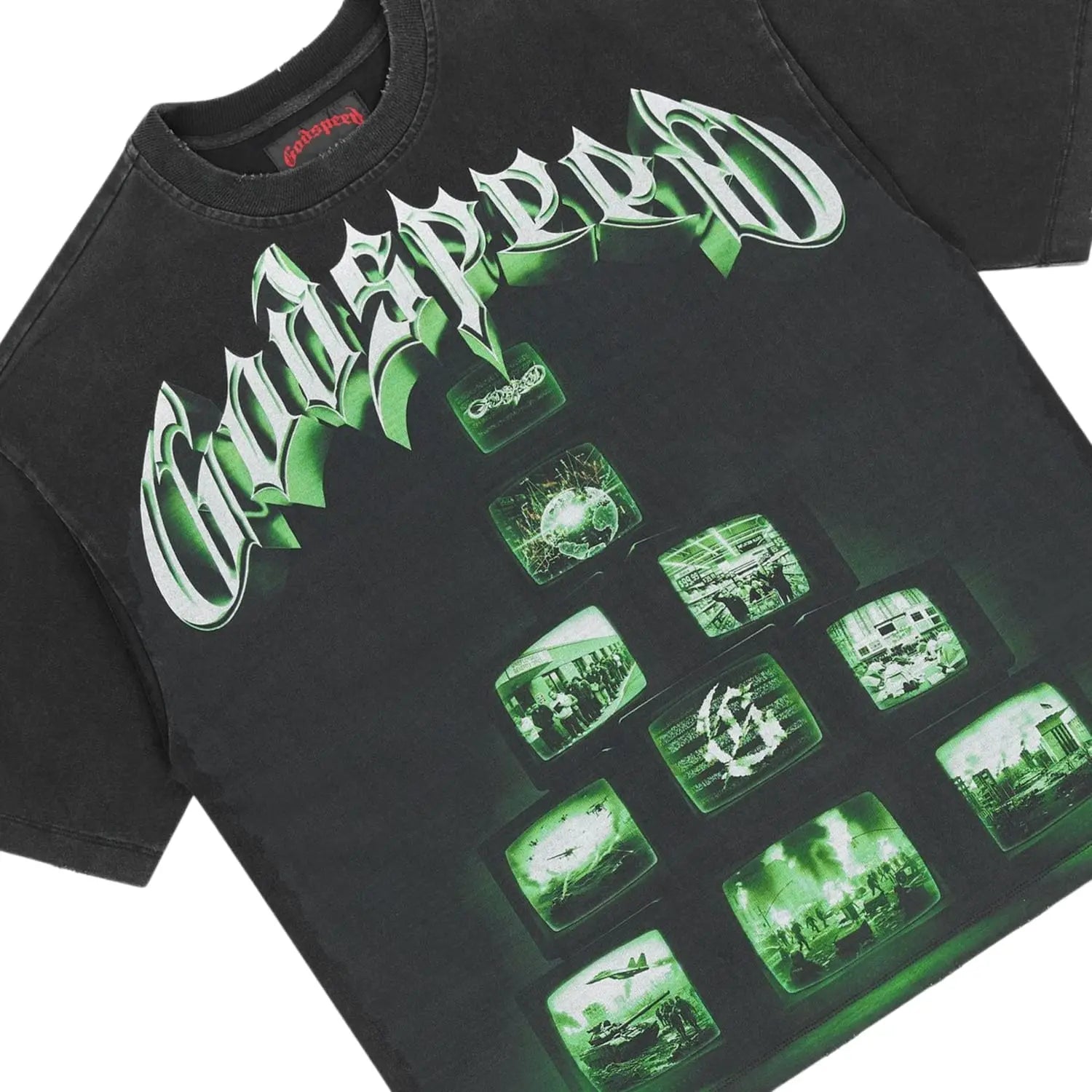 Godspeed Overstimulation Tee Black