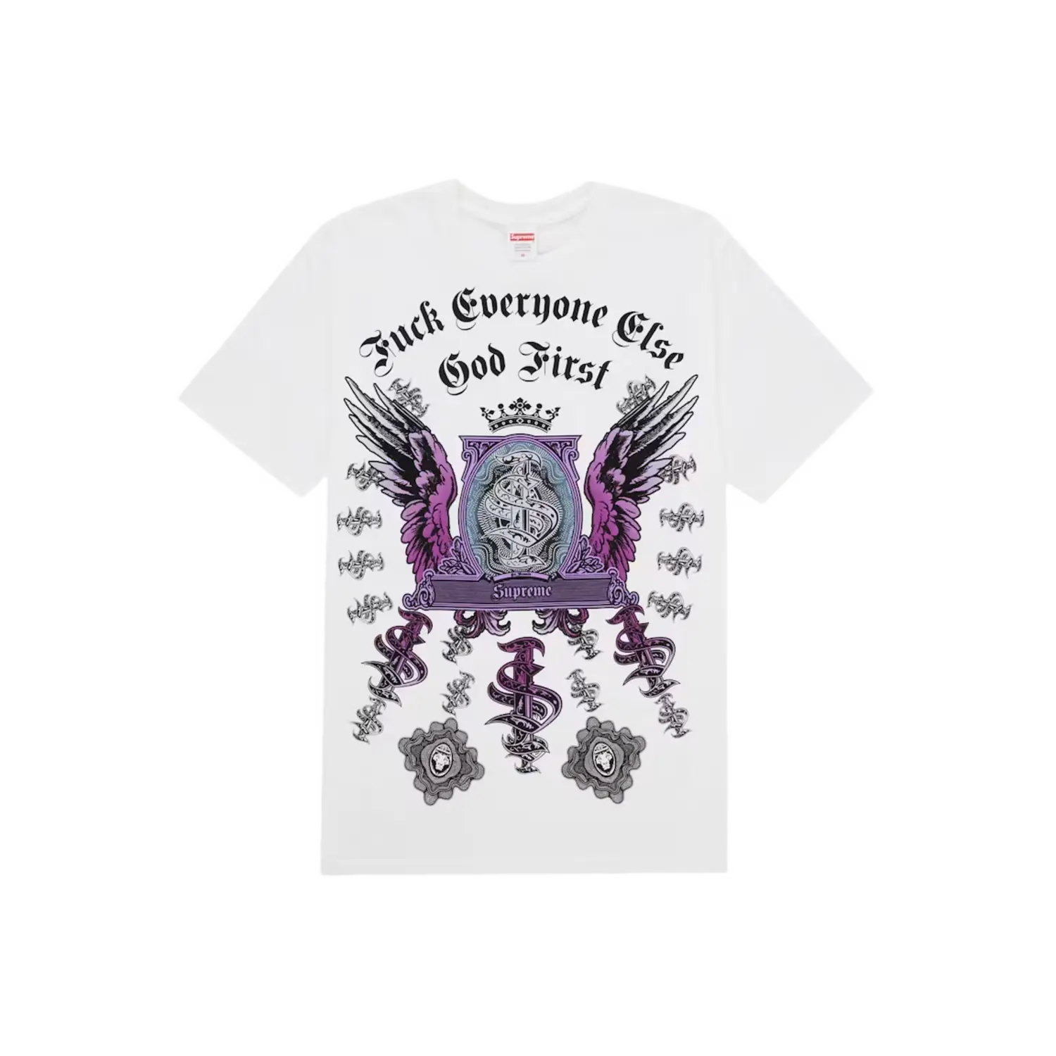 Supreme Money Tee White