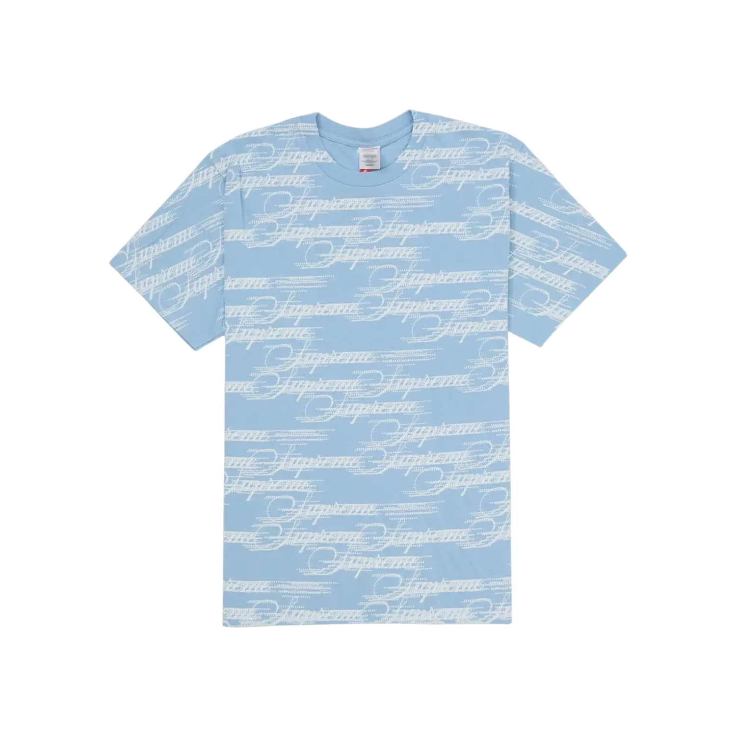 Supreme Script Tee (FW26) Powder Blue