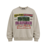 Homme Femme Manifesto Crewneck White
