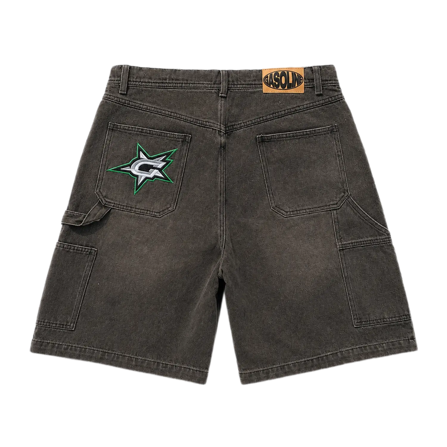 Gasoline G Star 2.0 Denim Shorts Brown