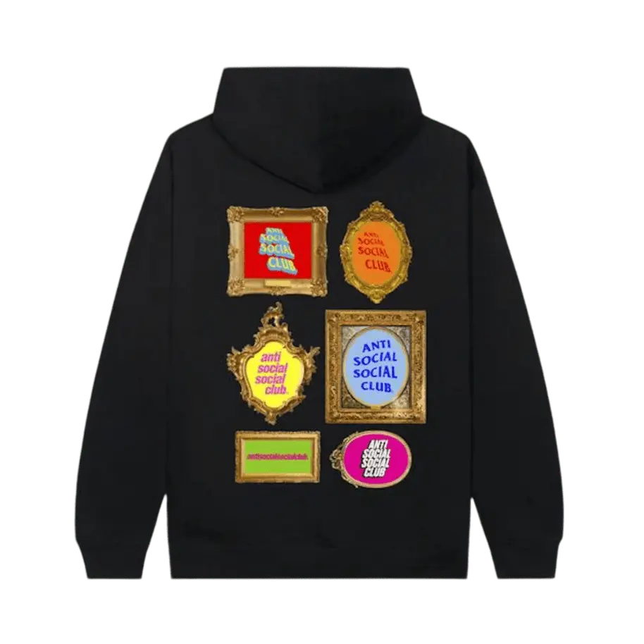 Anti Social Social Club Grandmas House Hoodie Black
