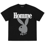 Homme Femme Playboy Tee Black/White/Grey