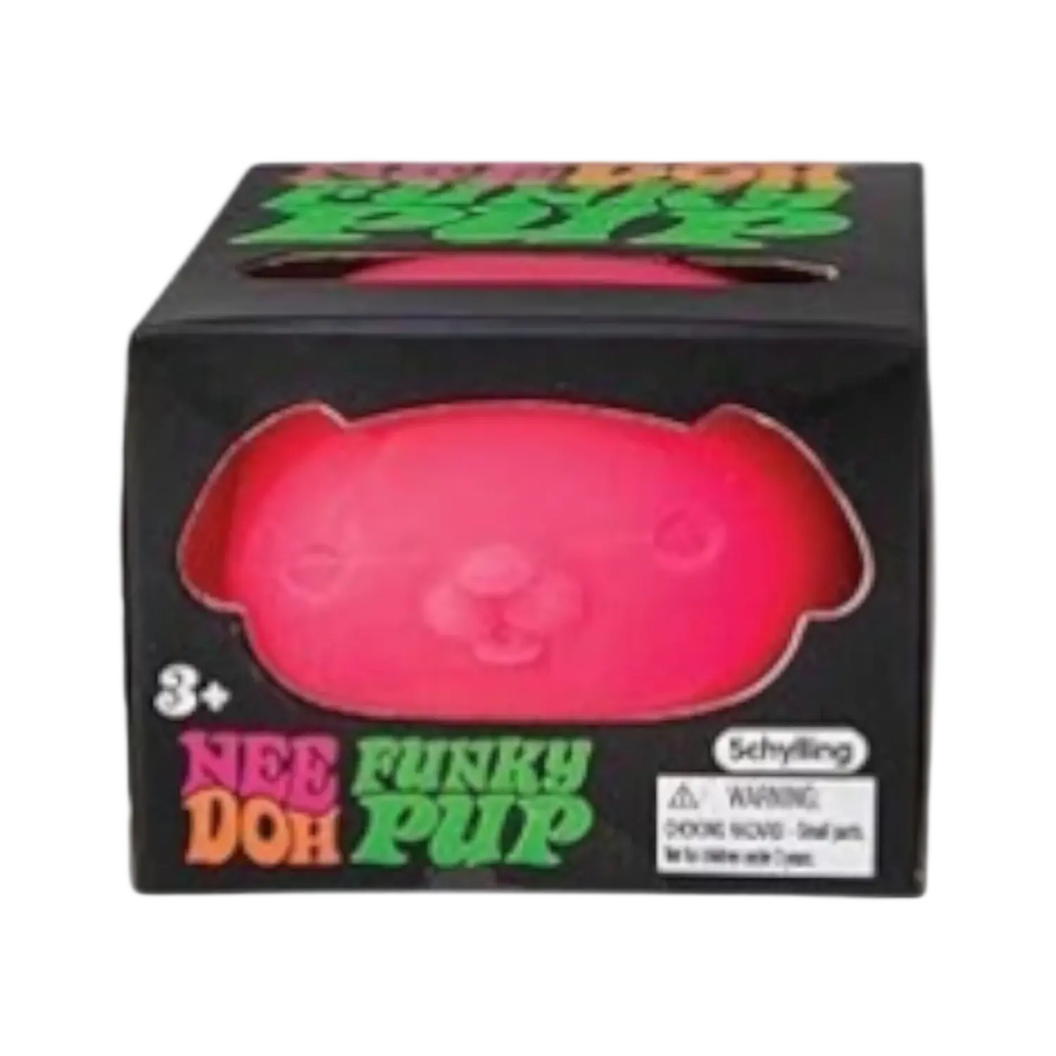 NeeDoh Funky Pup Squishy Fidget Toy Pink
