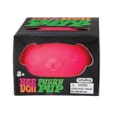 NeeDoh Funky Pup Squishy Fidget Toy Pink