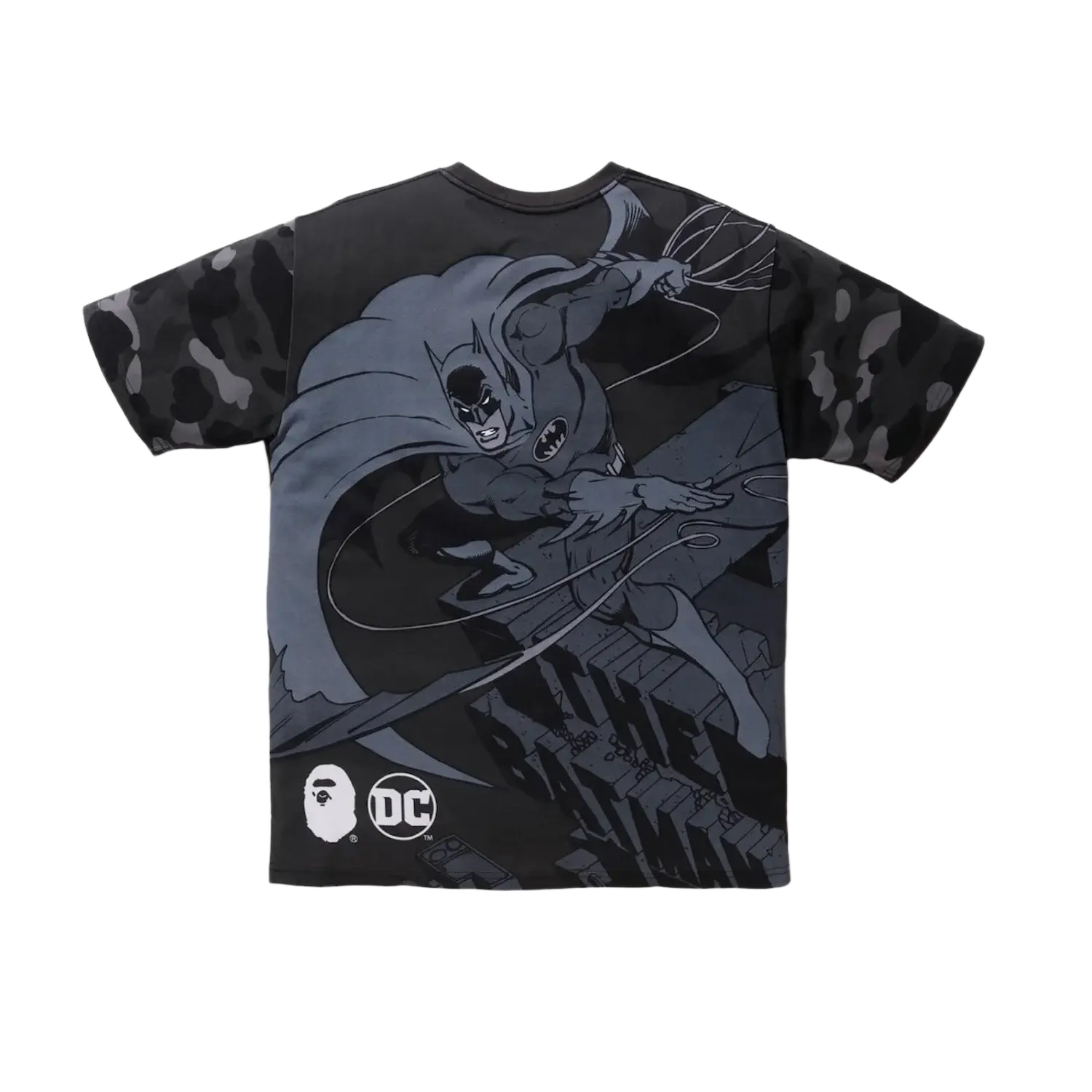BAPE x DC Batman Color Camo Tee (FW20) Black