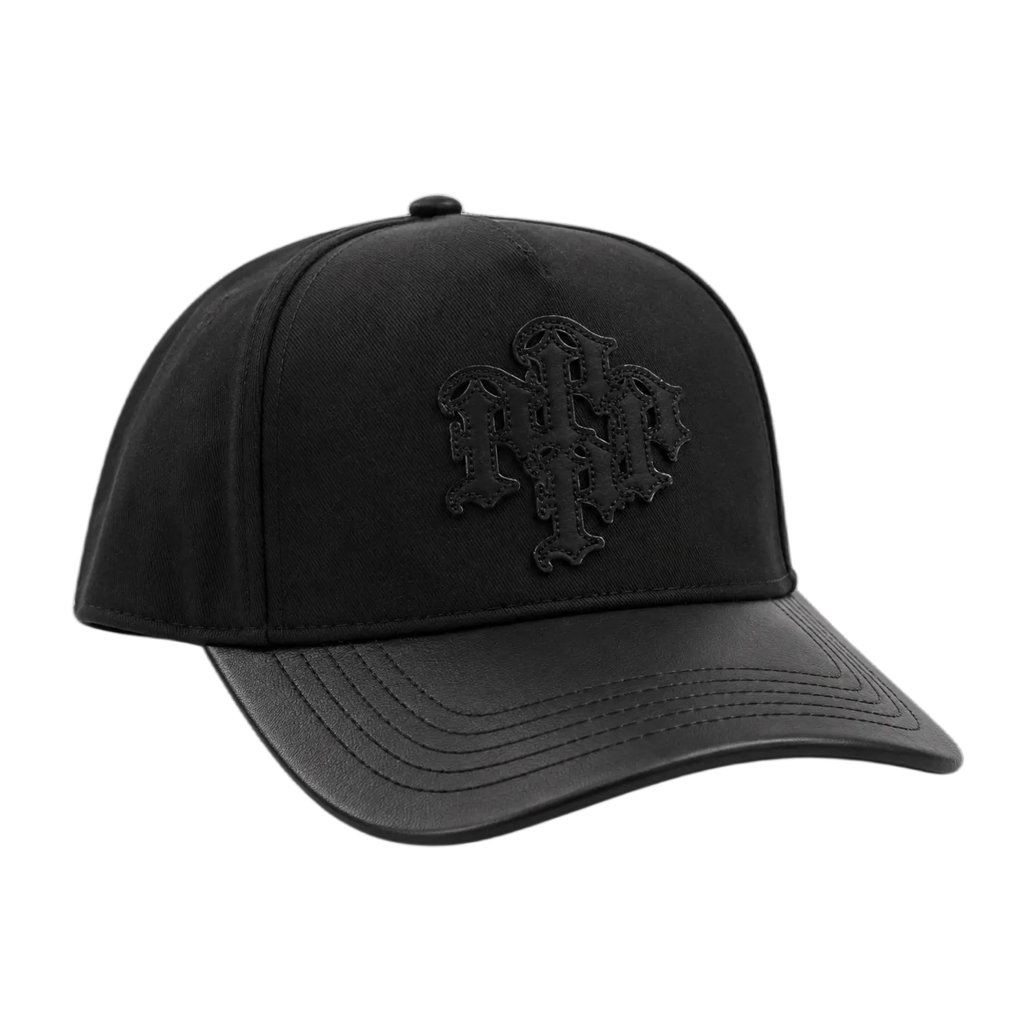 Black Leather Brim
