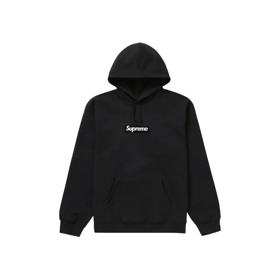Supreme West Hollywood Box Logo Hooded Sweatshirt Black