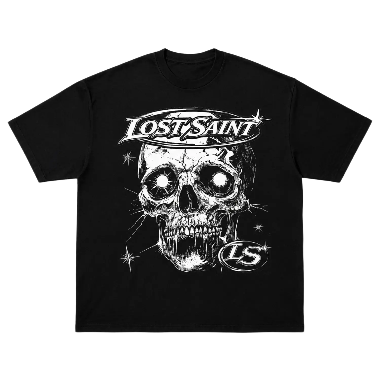 Lost Saint Hollow Tee Black