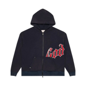 Godspeed OG Logo V2 Hoodie Navy/Red