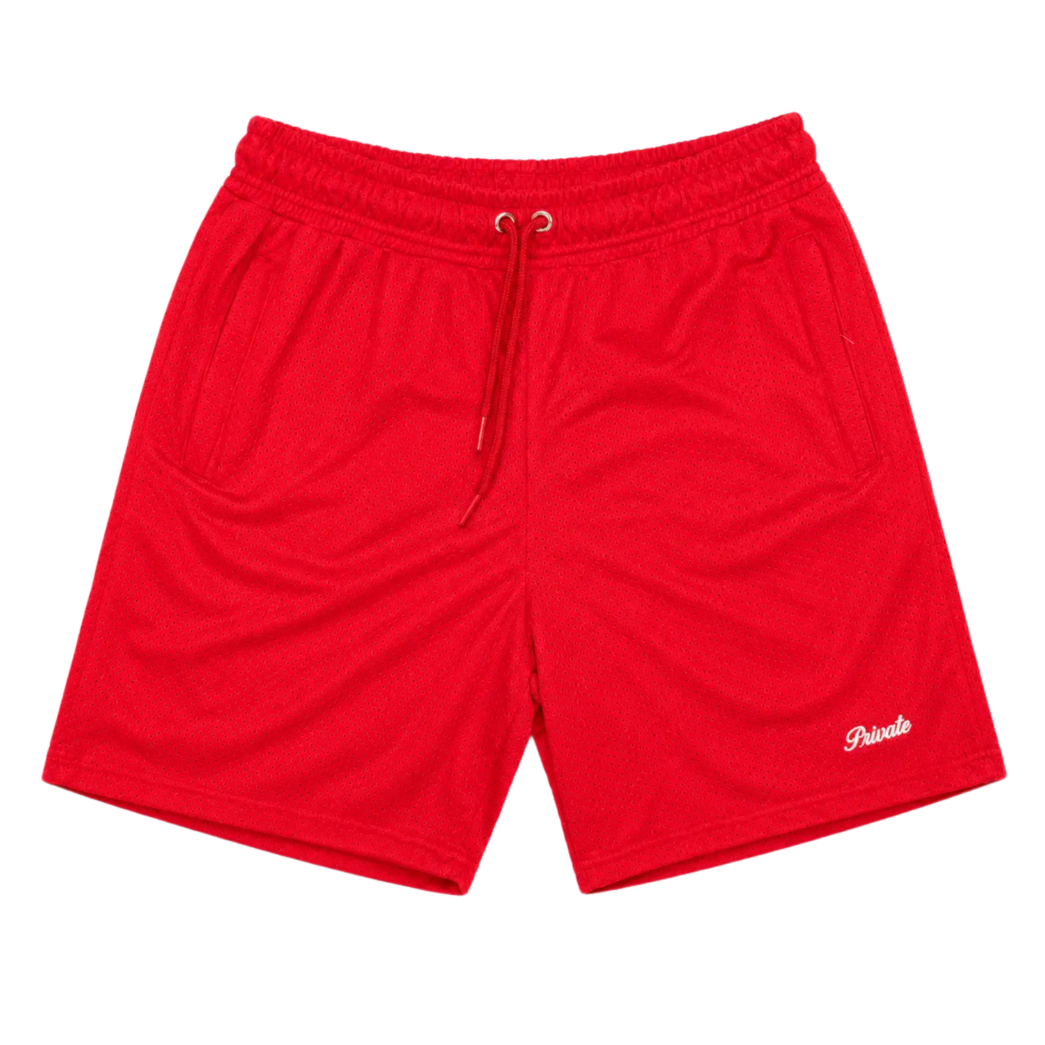 Mini Logo Mesh Short Red/Glow