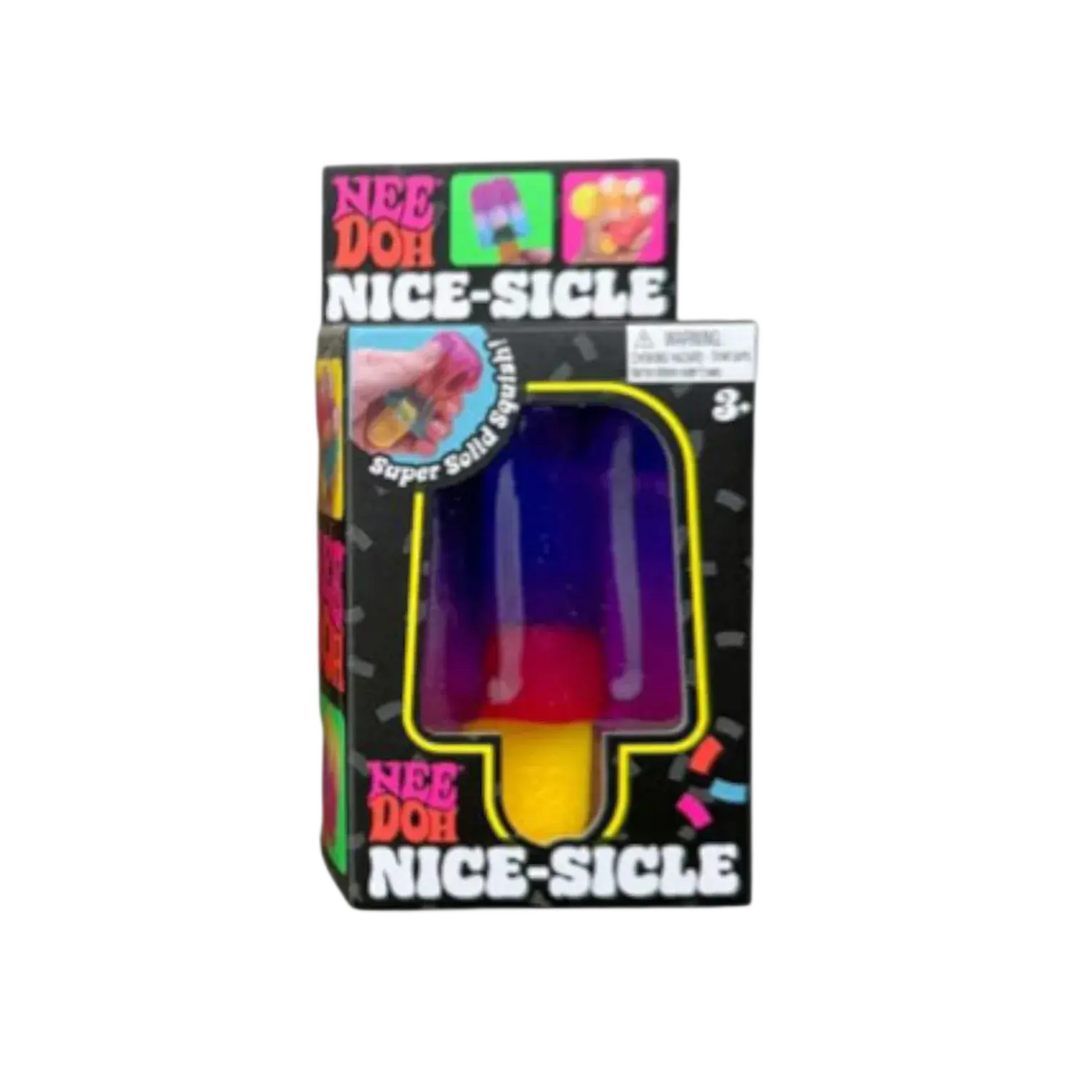 NeeDoh Nice-sicle Popsicle Squishy Fidget Toy Mullticolor