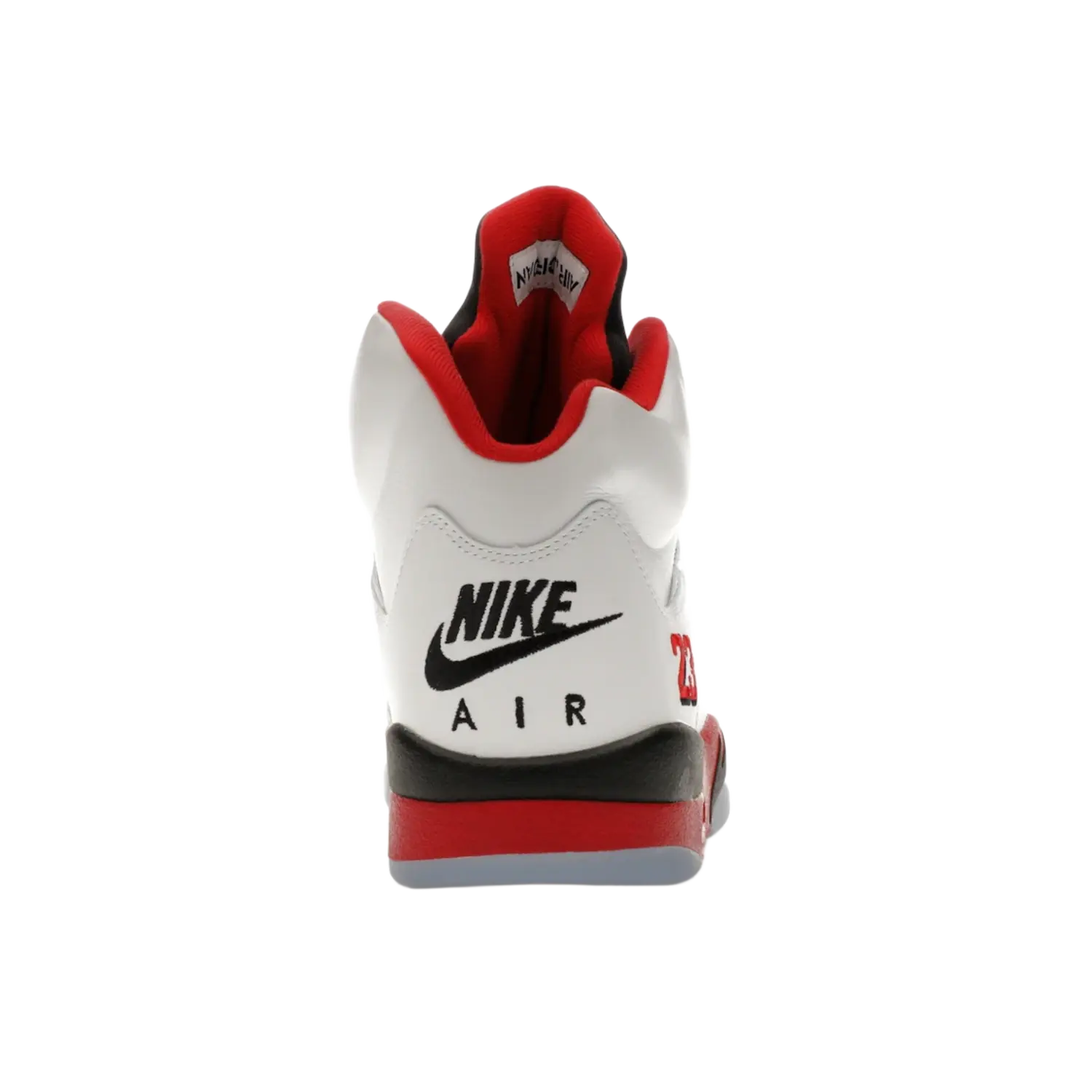 Jordan 5 Retro Fire Red Black Tongue (2025)
