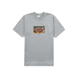 Supreme Strawberries Tee Heather Grey