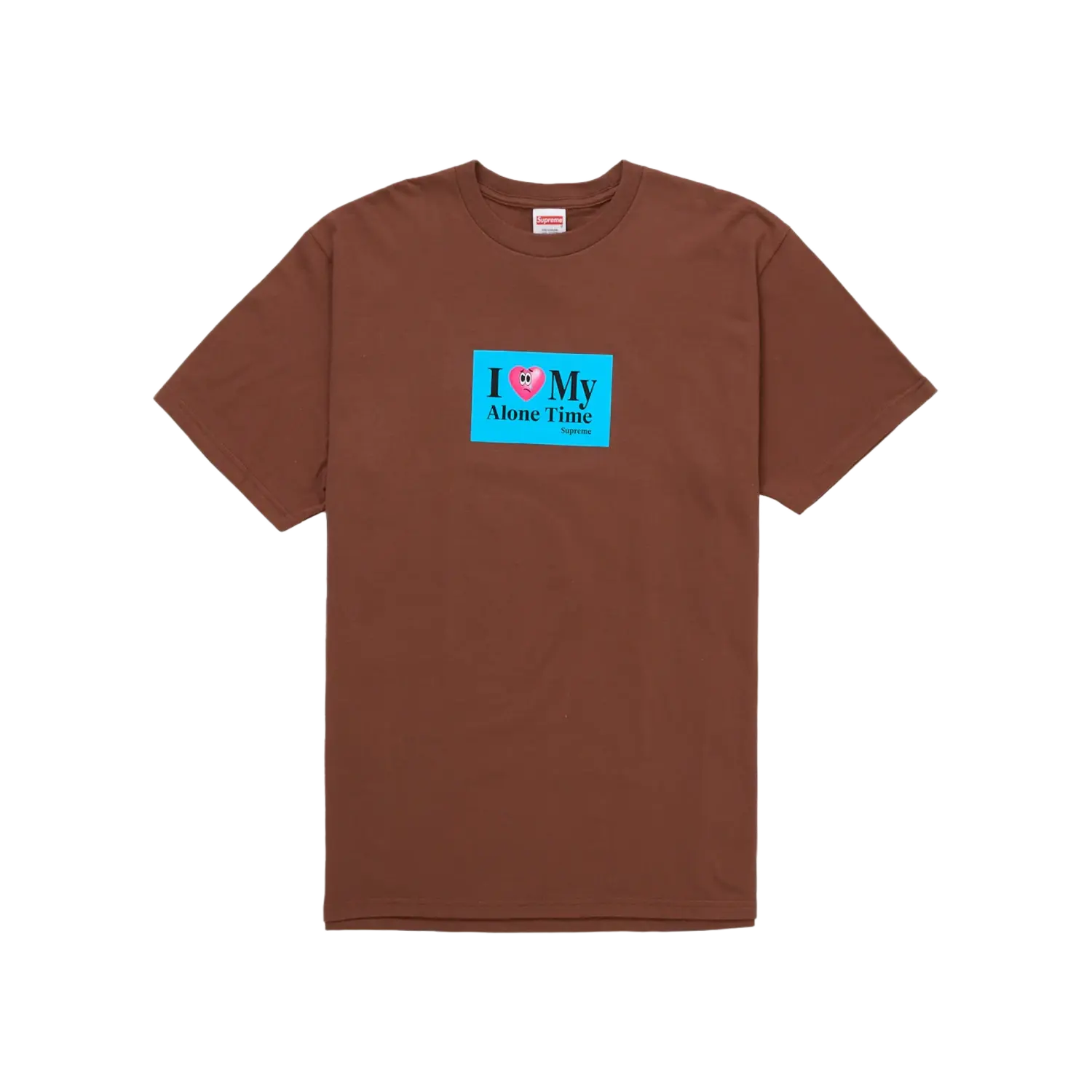 Supreme Alone Time Tee Brown