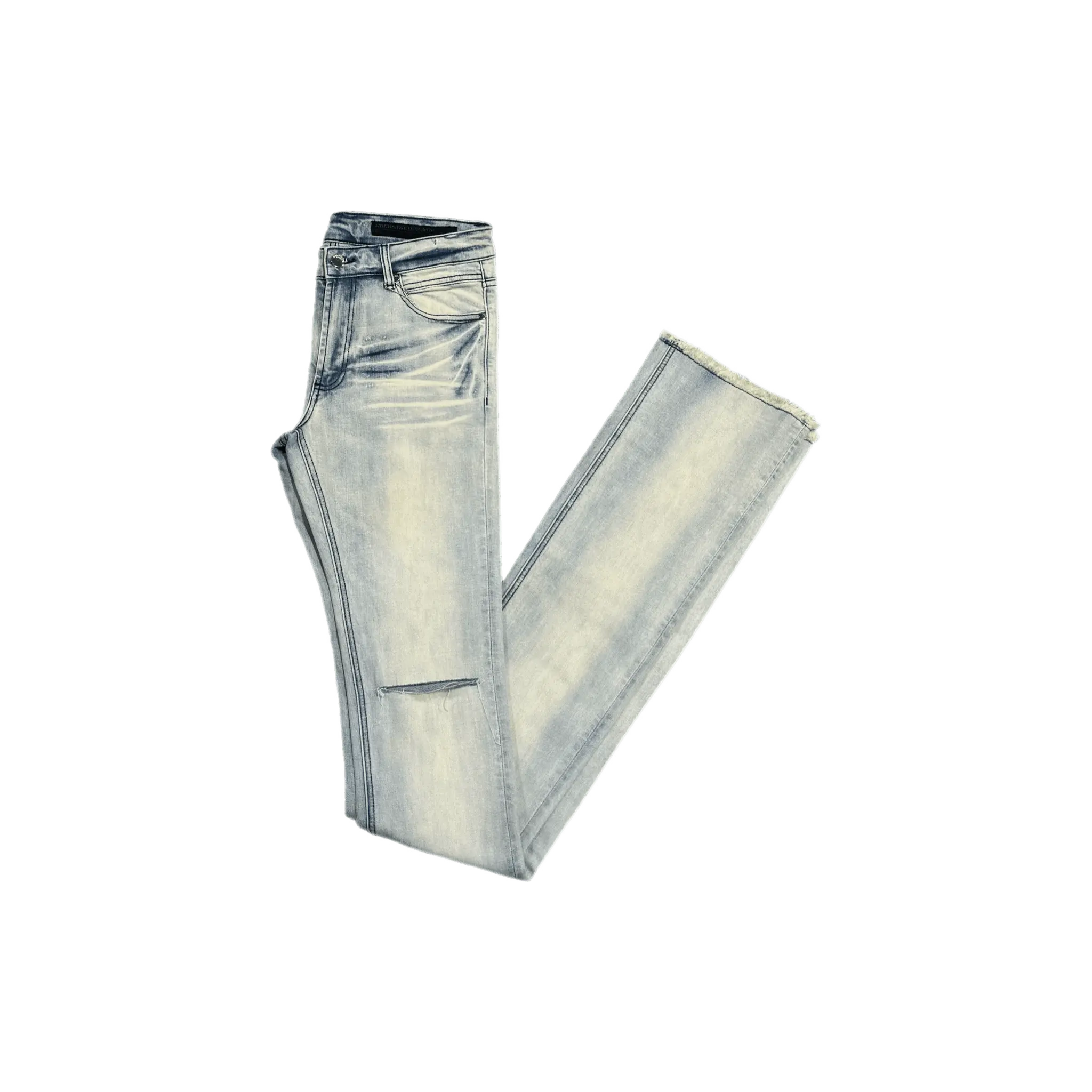 Rockstar Stacked Denim Blue