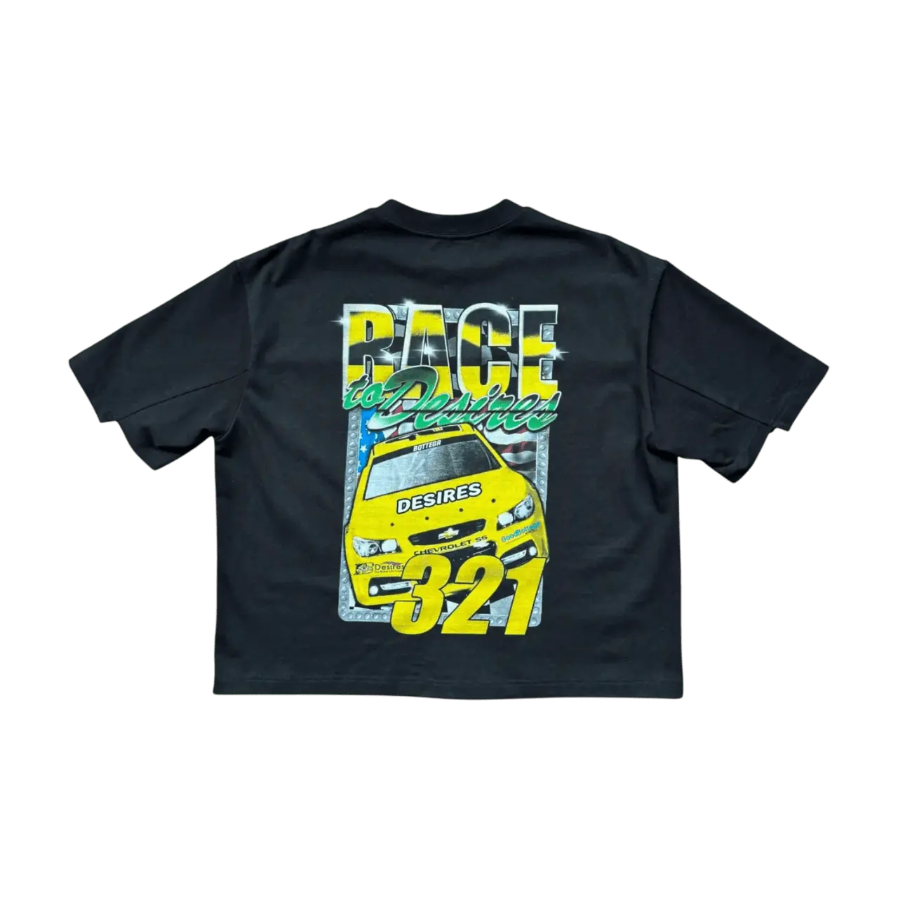 Bottega Desires Race T-Shirt Black