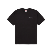 Supreme Paris Is Burning Tee Black