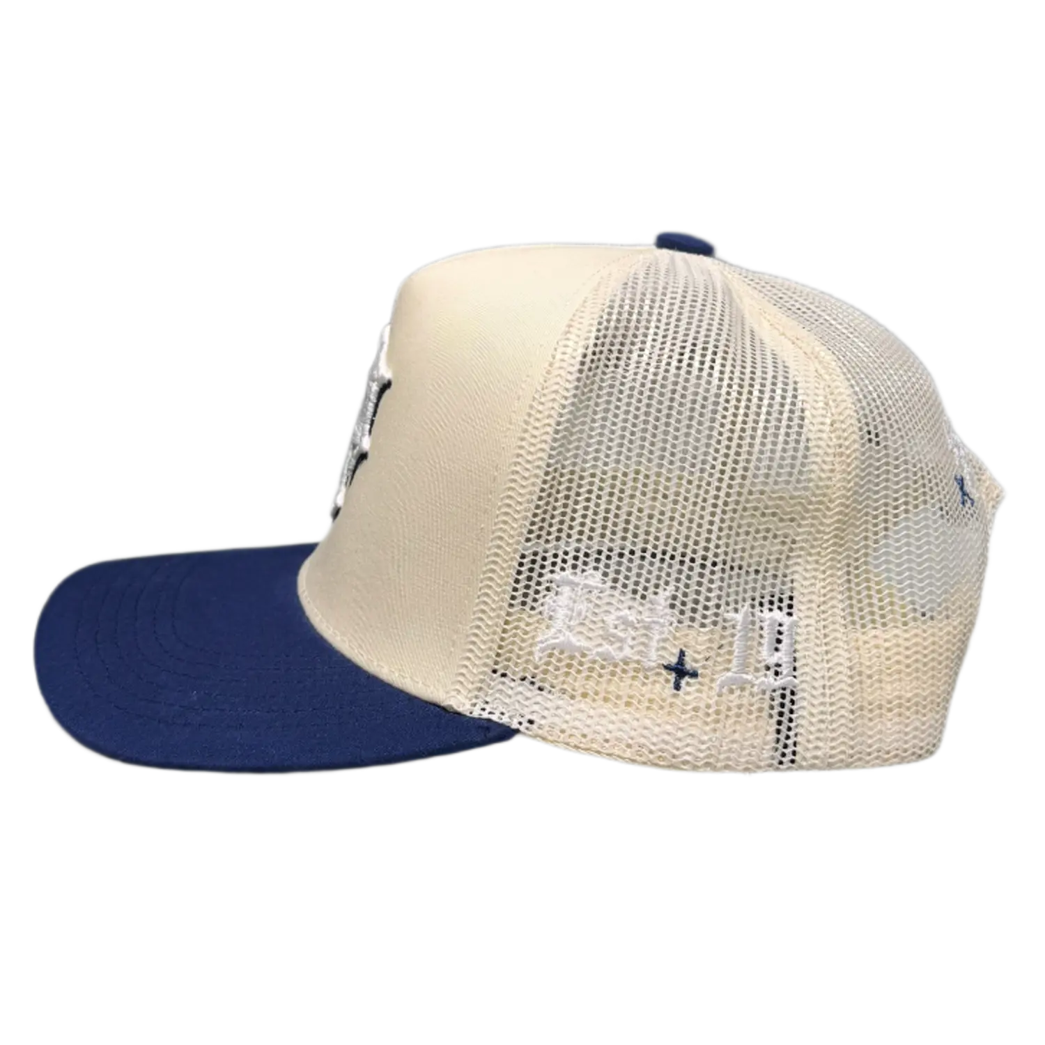 Navy Suede