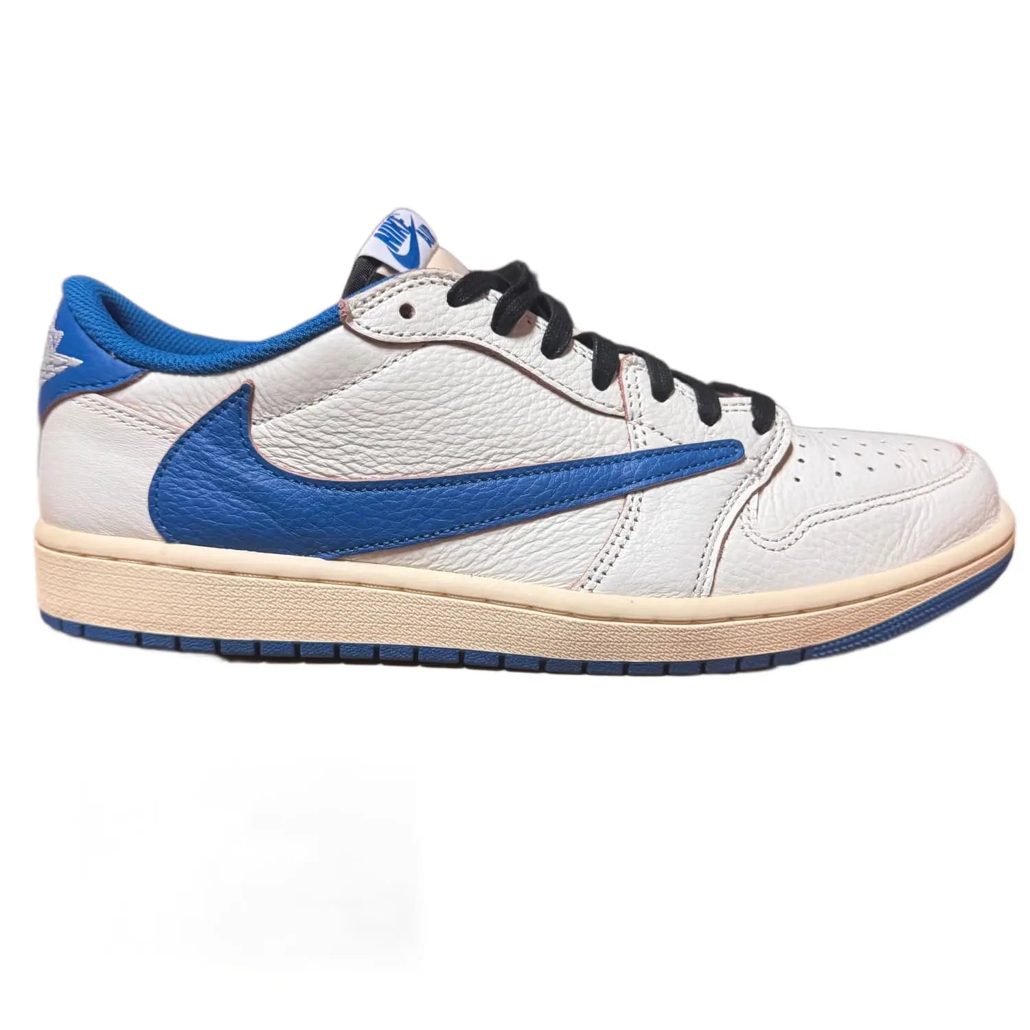 Jordan 1 Retro Low OG SP Fragment x Travis Scott Sail Military Blue