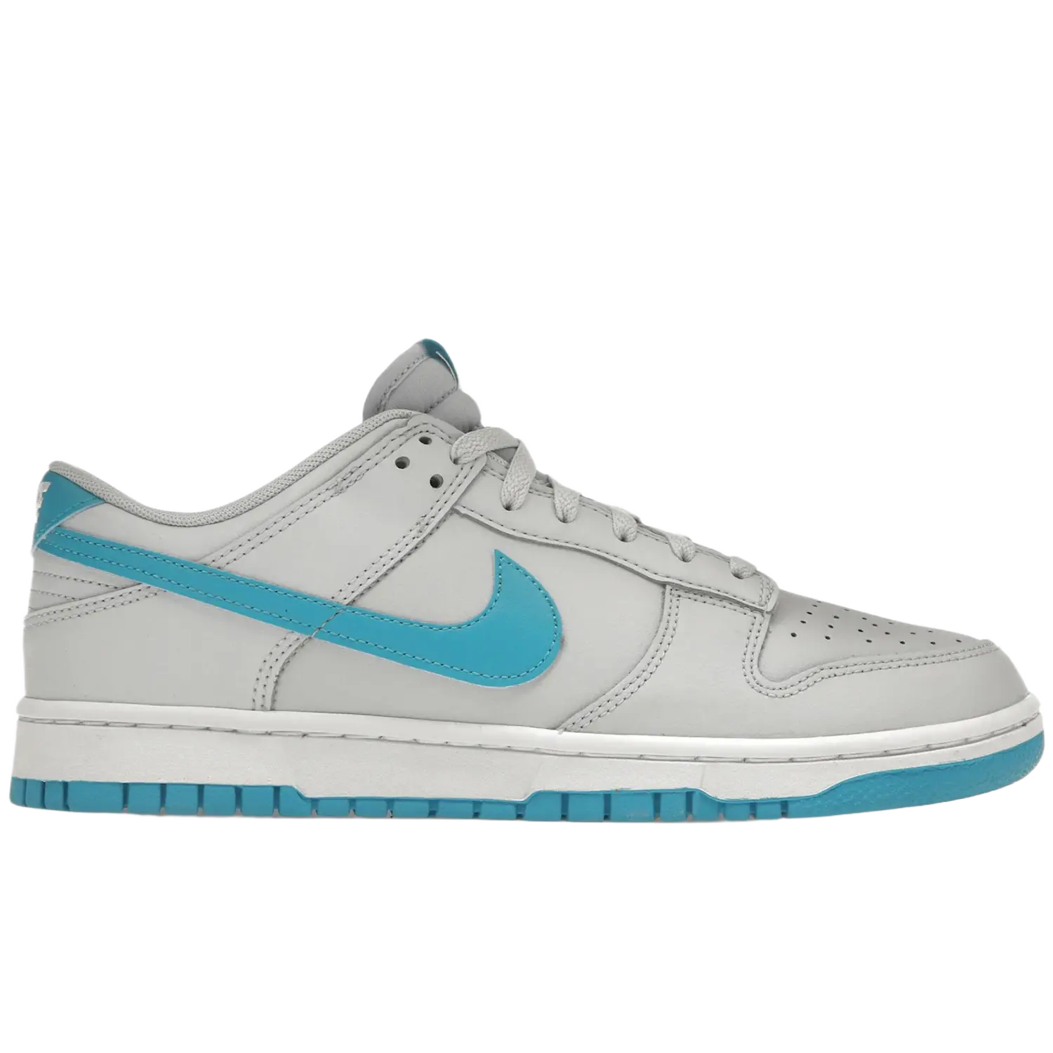 Nike Dunk Low Retro Pure Platinum Blue Lightning