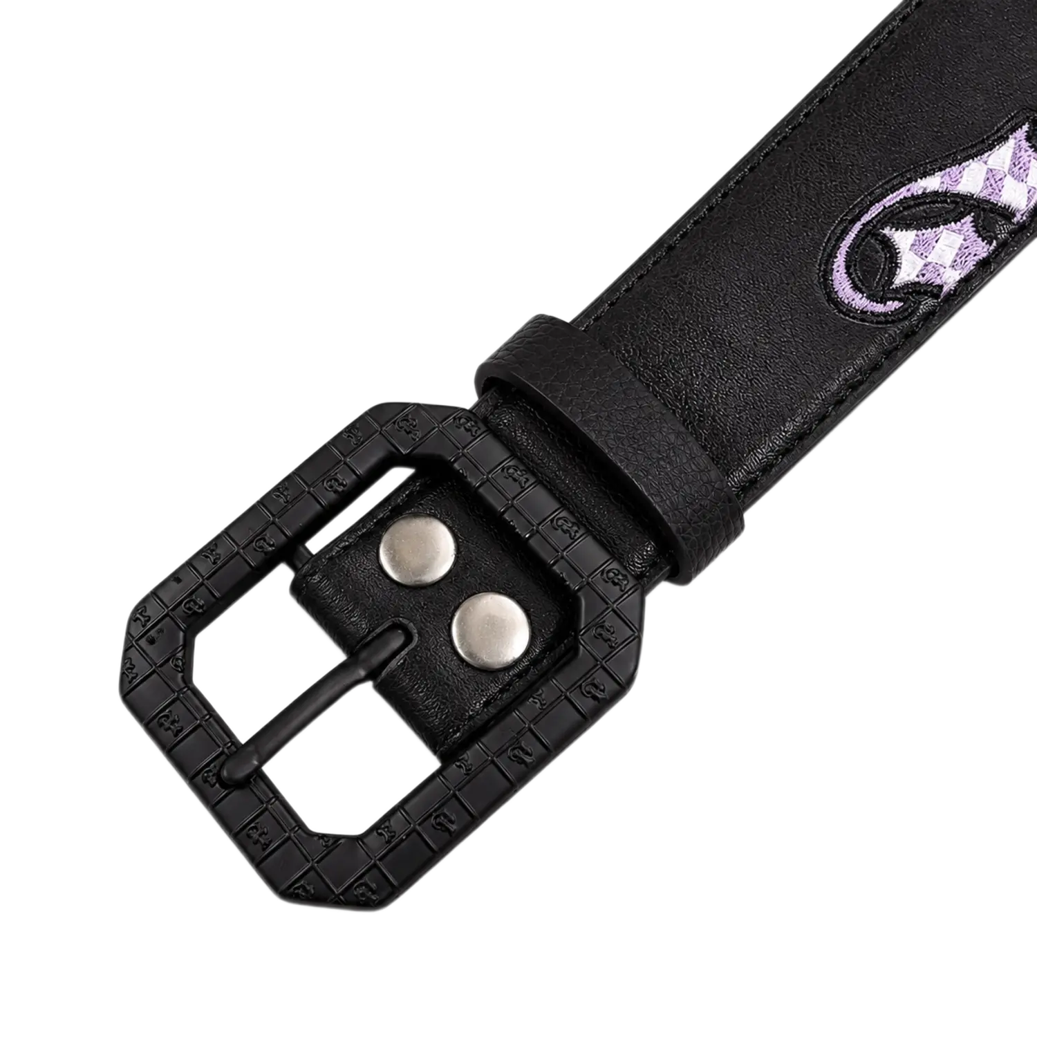 Private KEEP IT P Embroidered Leather Belt