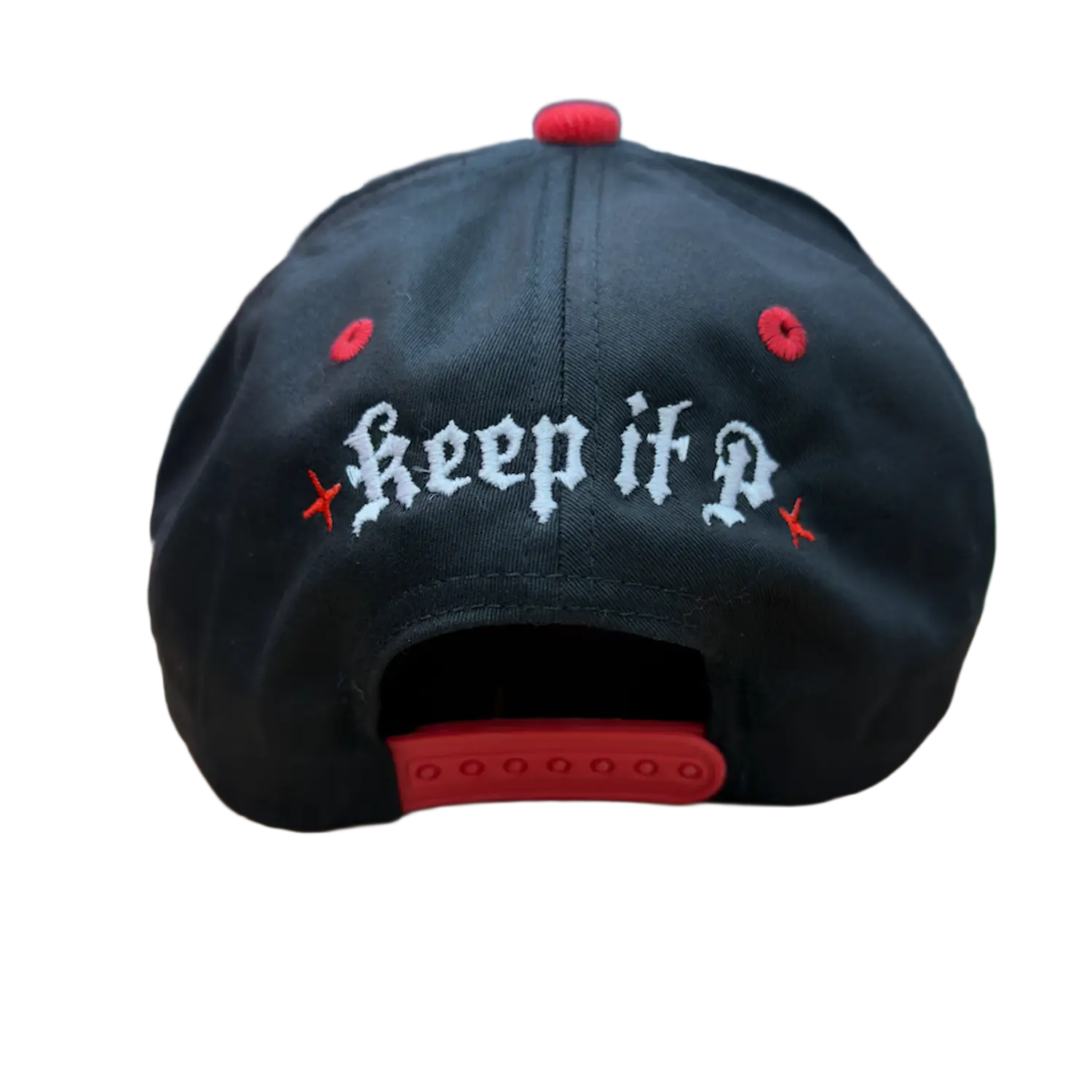 Keepin It P Snapback Black/Red/White