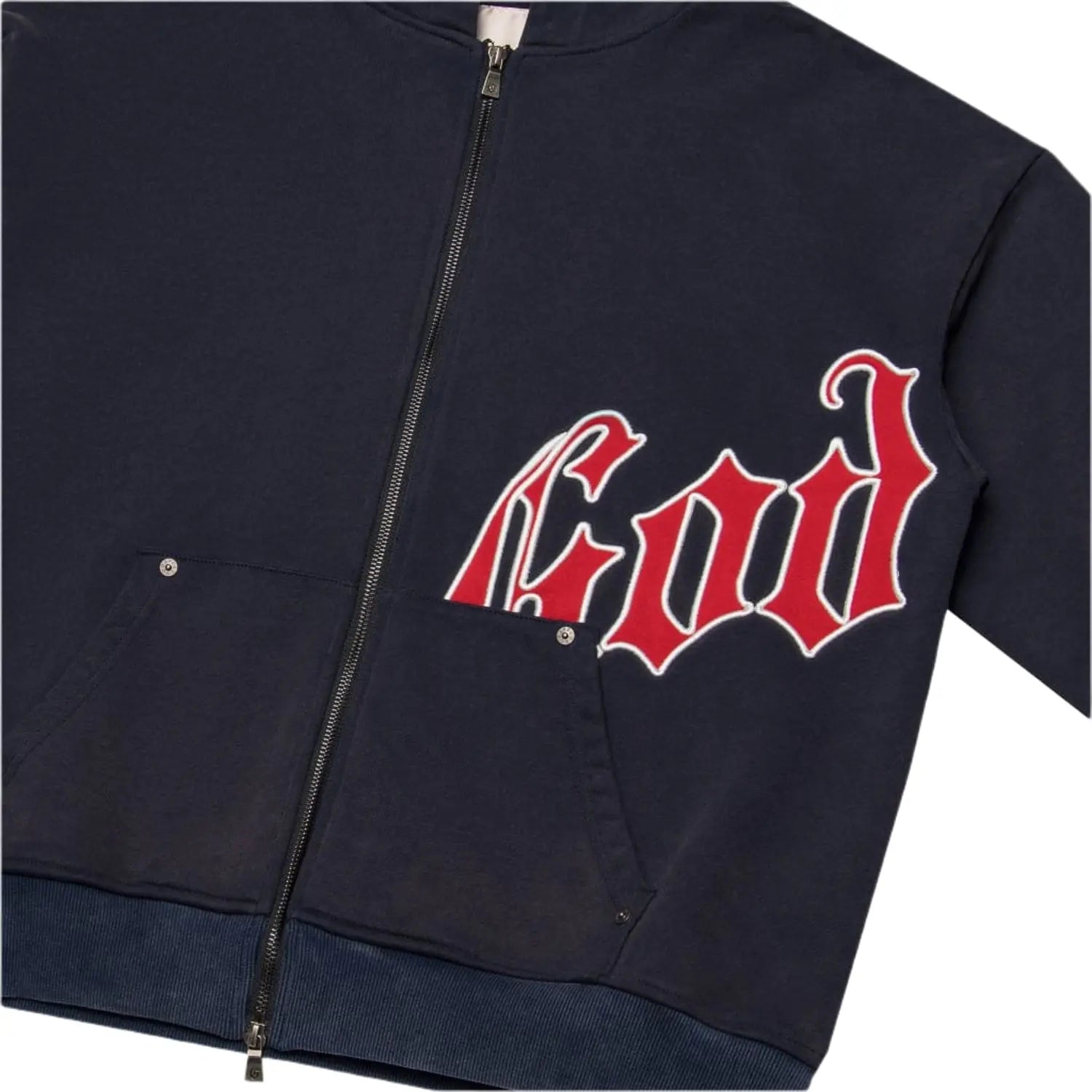 Godspeed OG Logo V2 Hoodie Navy/Red