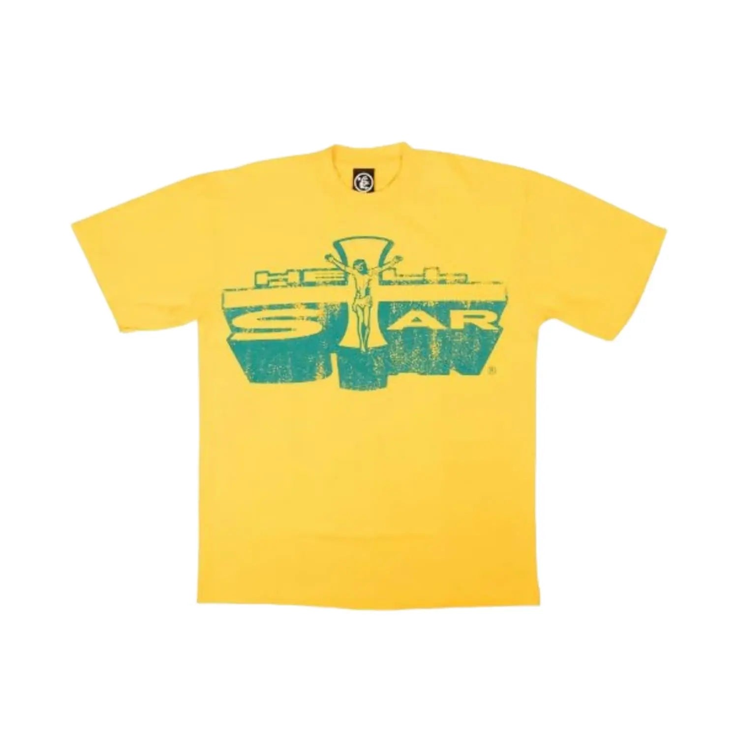 Hellstar Jesus T-Shirt Yellow