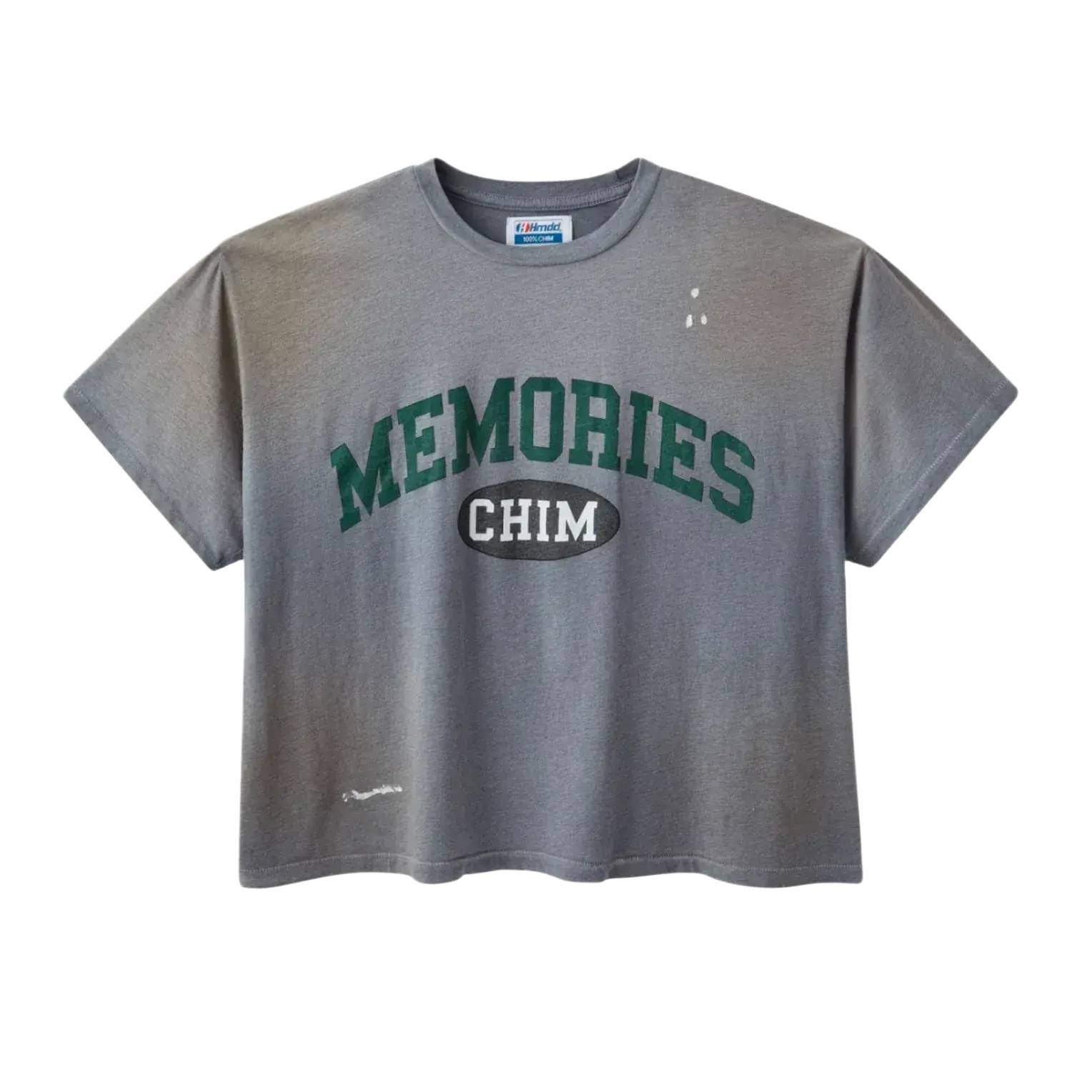 HMDD College Tee Heather Grey