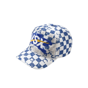Vale Forever Checkers Hat Blue/White